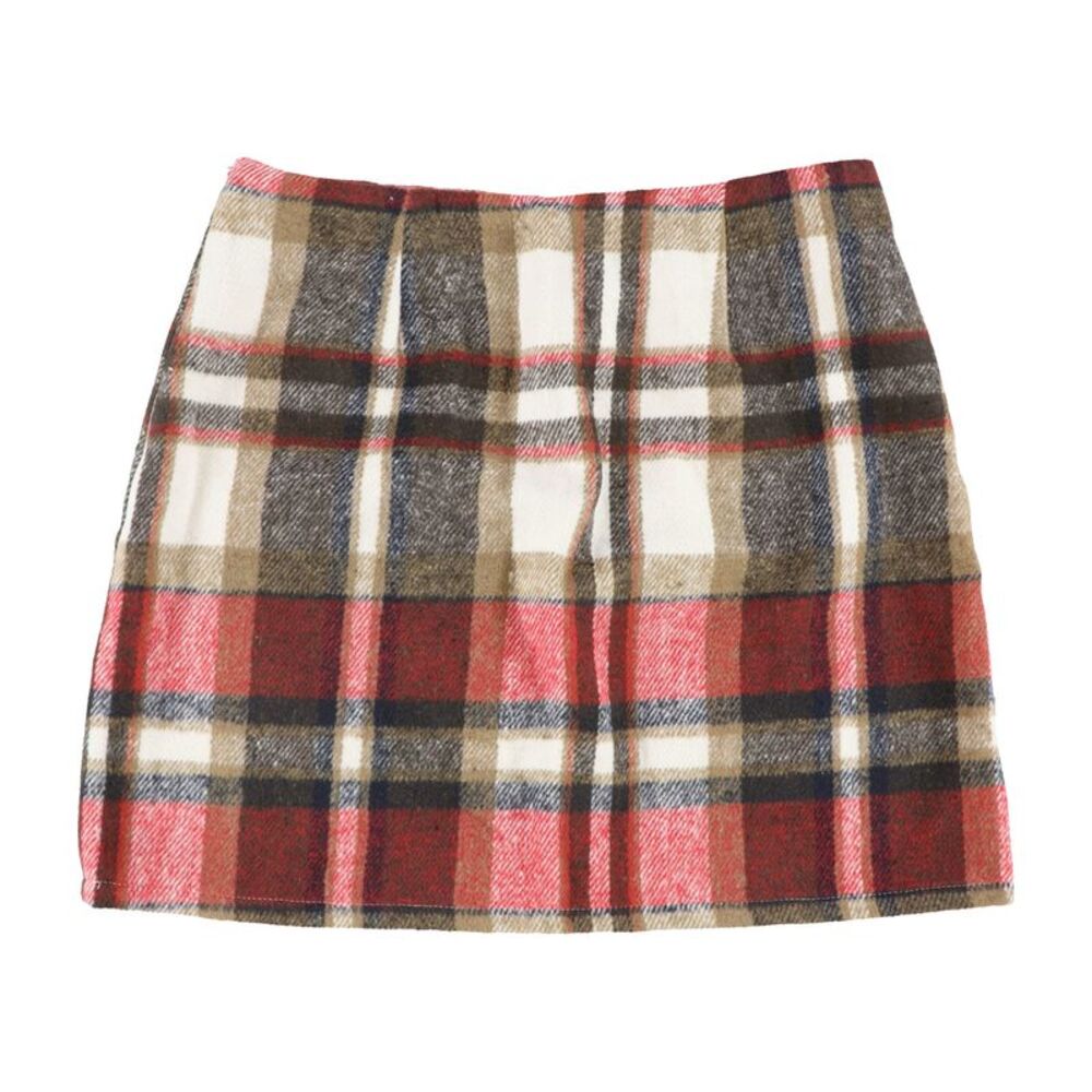 Tags Weekly Womens Plaid Mini Skirt, NWT